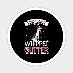 Whippet glitter Magnet